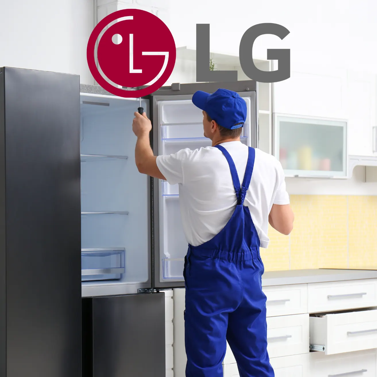 Ilustración para el artículo: ¿Qué hacer cuando una nevera LG muestra una alerta?