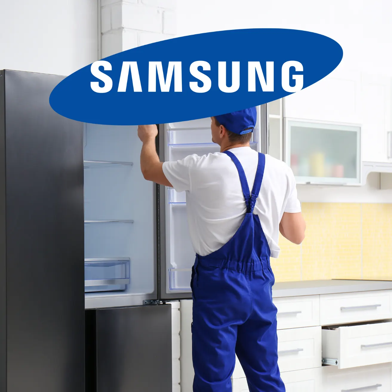 Ilustración para el artículo: Códigos de error en neveras Samsung: cómo interpretarlos